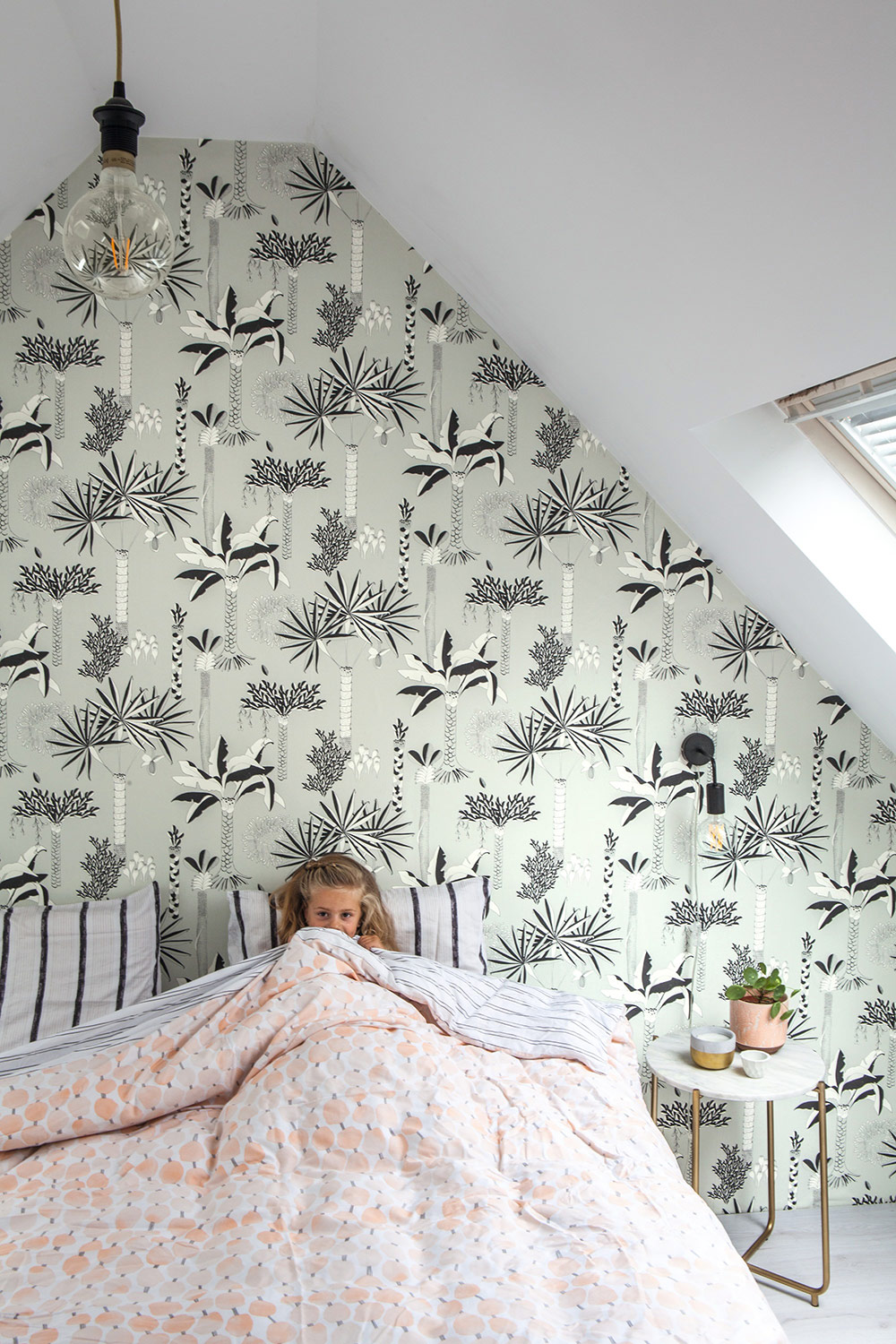 Rasch Vliestapete Club Botanique Blätter grau 540048