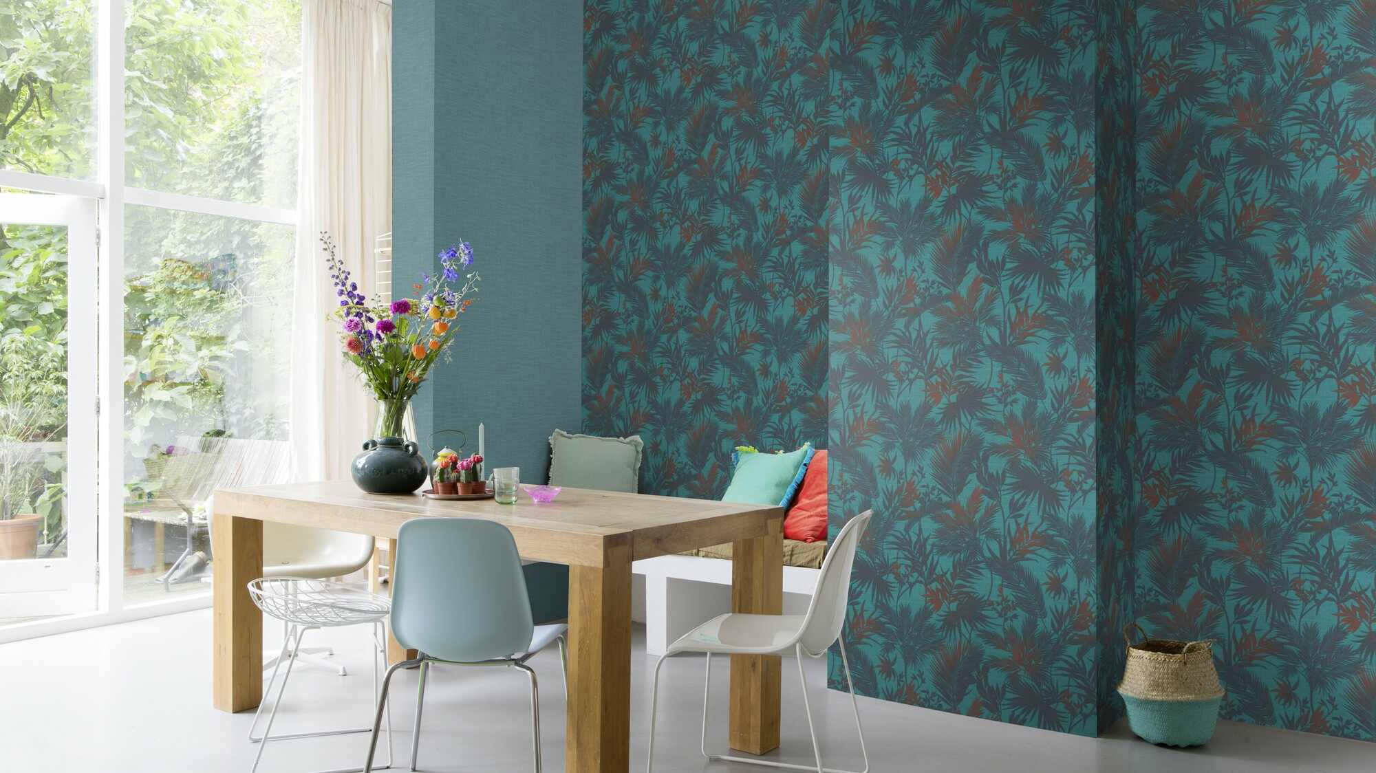 Rasch Vliestapete Kalahari Blätter 704143