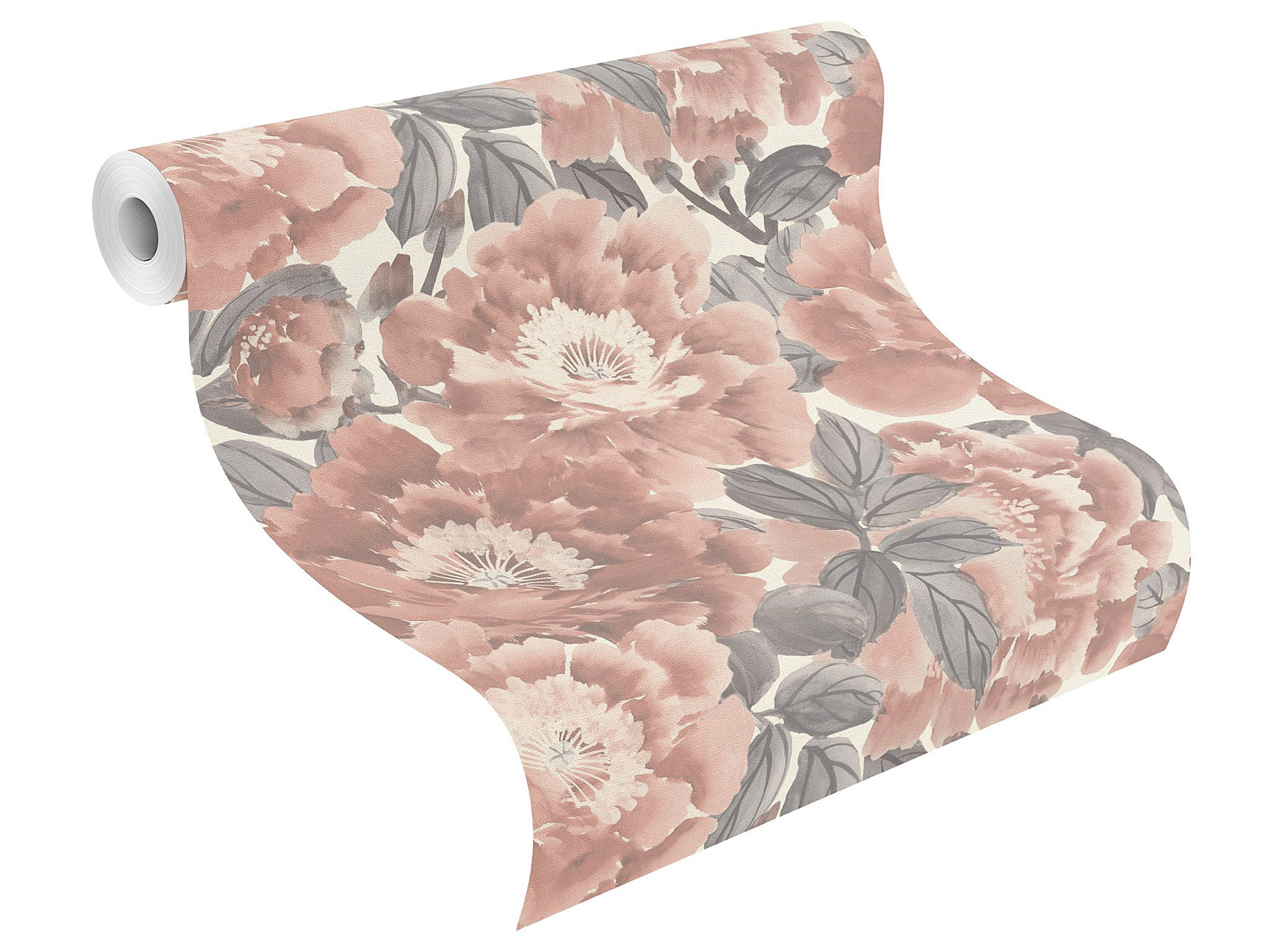 Rasch Vliestapete Kimono Blumen Blätter 408331