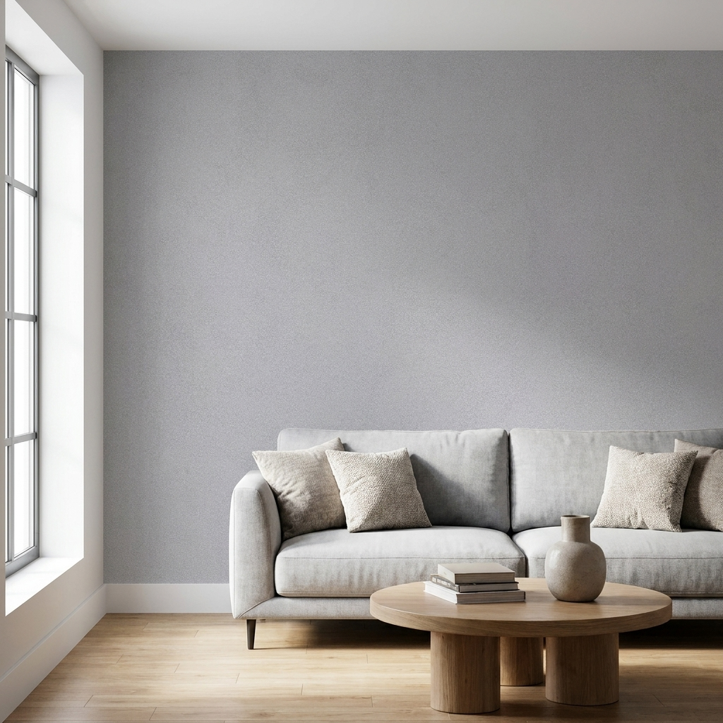 P+S Vliestapete Brilliance Deluxe grau uni 0255550