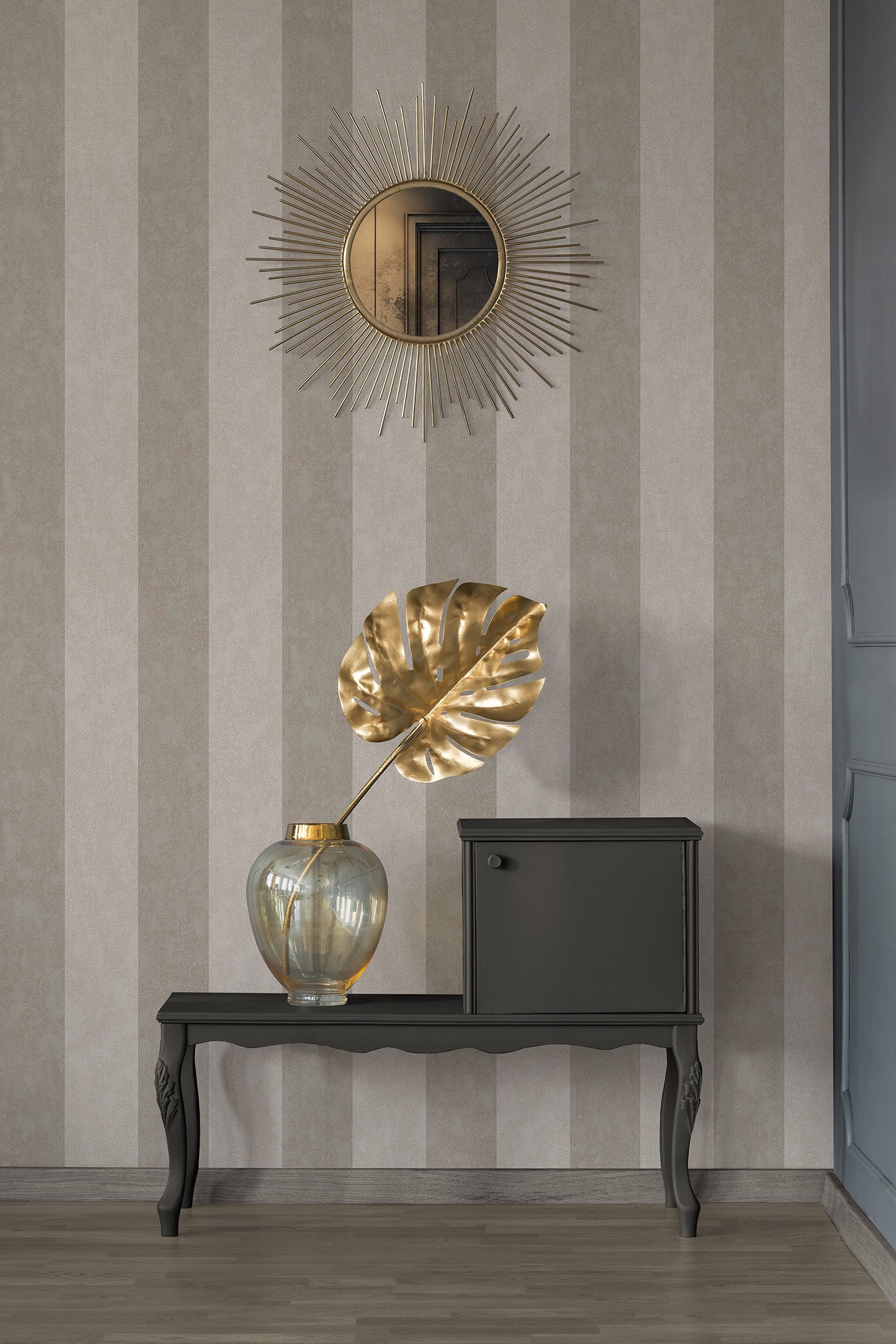 Thomas Vliestapete Blockstreifen braun TLT036 358927