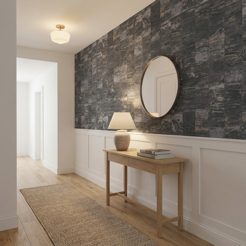 BN Walls Vliestapete Stylish grau 65204