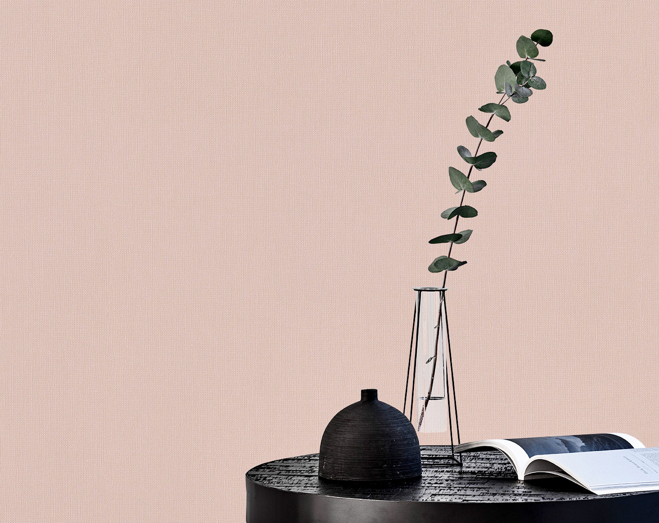 BN Walls Vliestapete Cubiq Unitapete rose 220392