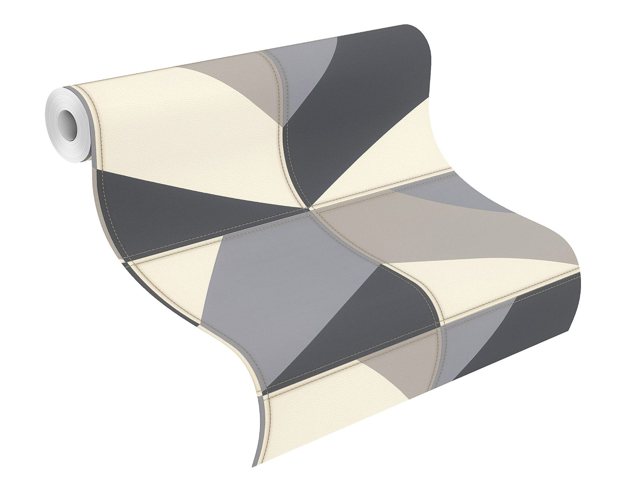 Rasch Vliestapete Club Grafik Leder 419207