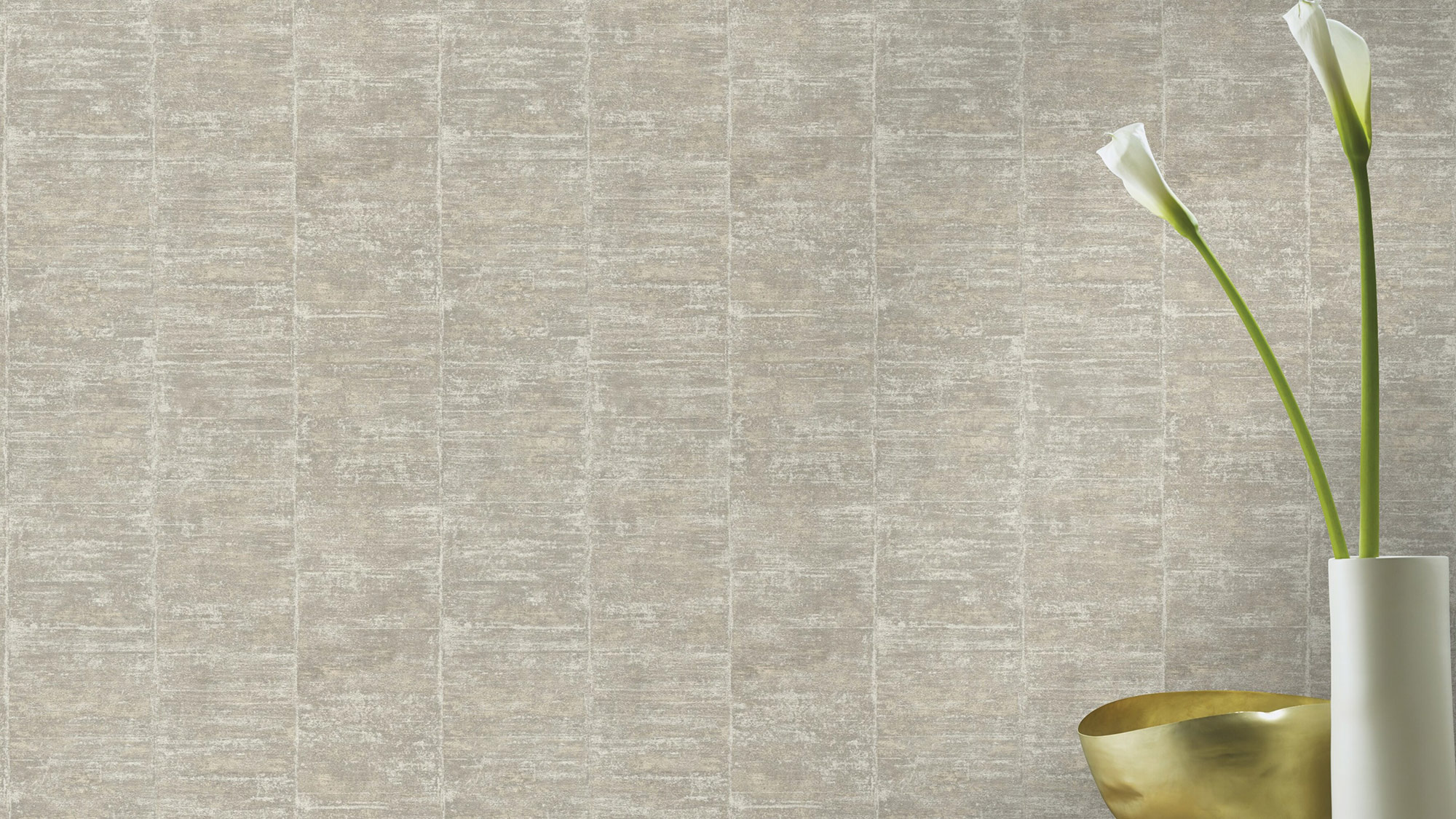 Rasch Vliestapete Linares Quer Streifen Struktur 617627