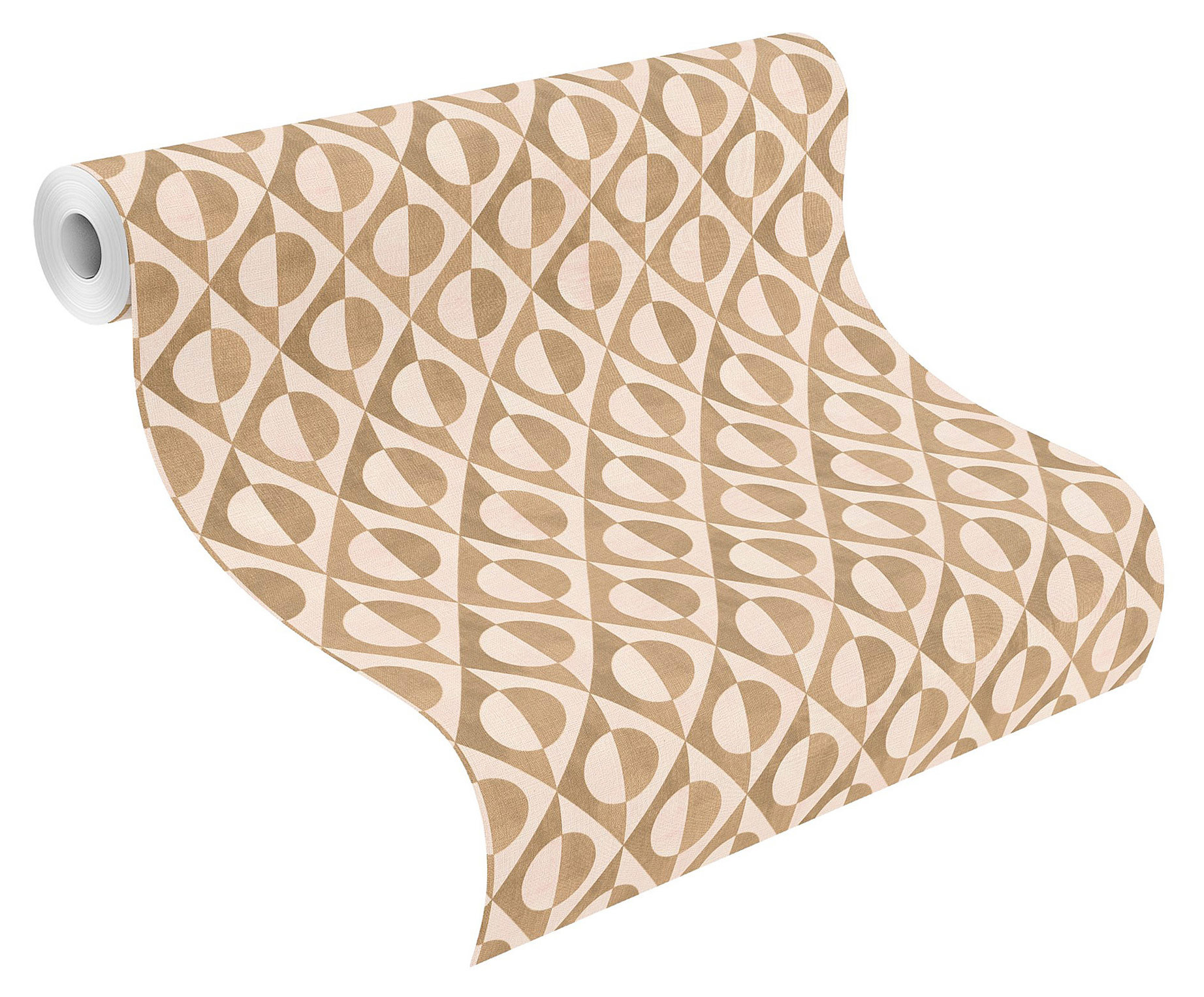 Rasch Vliestapete Club Botanique Kreise rose 538649