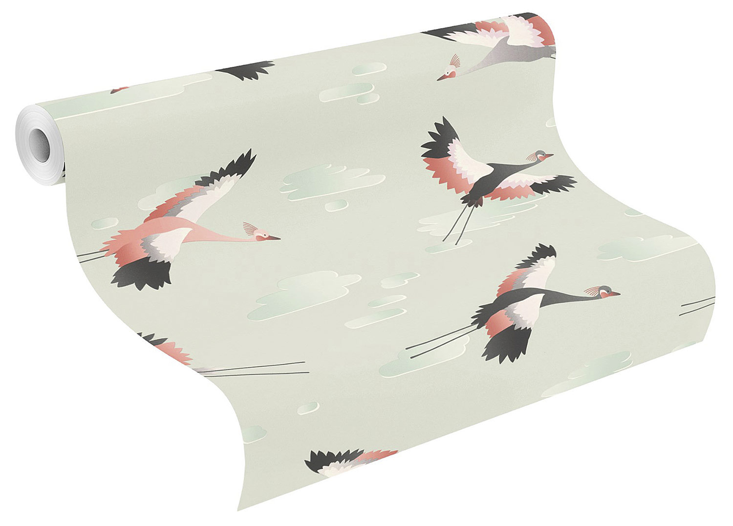 Rasch  Vliestapete Kids & Teens III Kraniche 818116