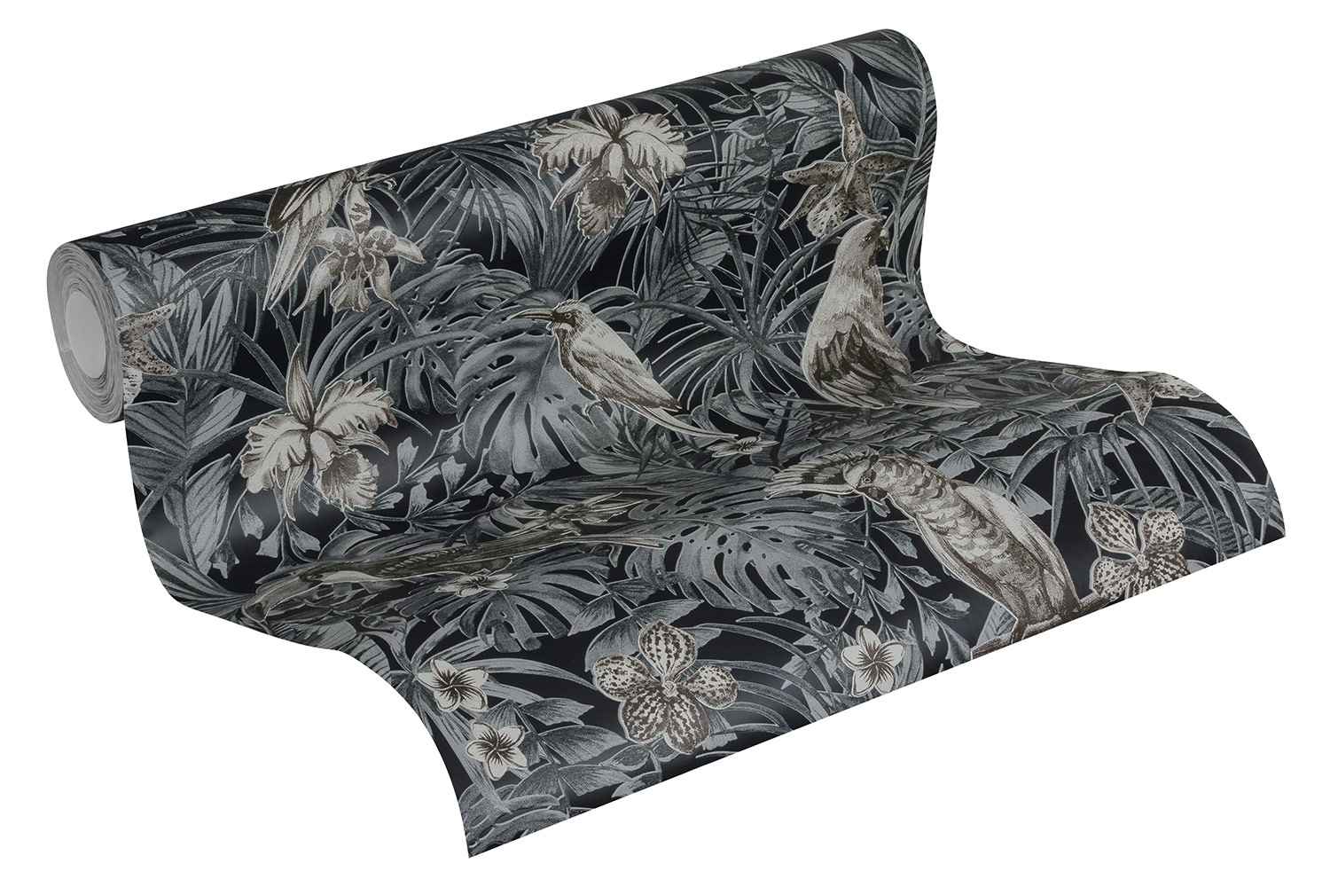 AS Vliestapete Greenery Papagei Dschungel 372104