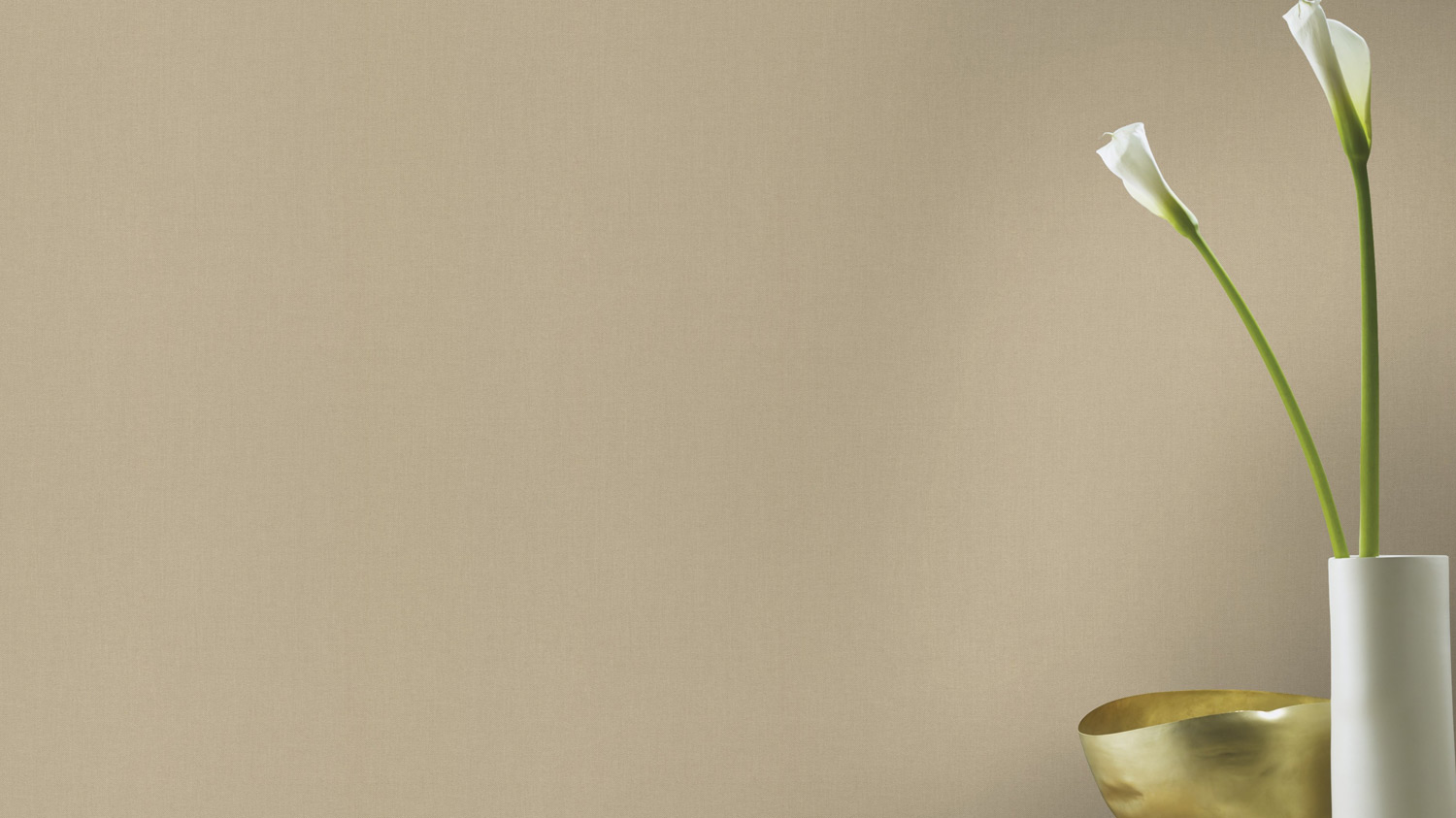 Rasch Vliestapete Poetry Unitapete braun 424096