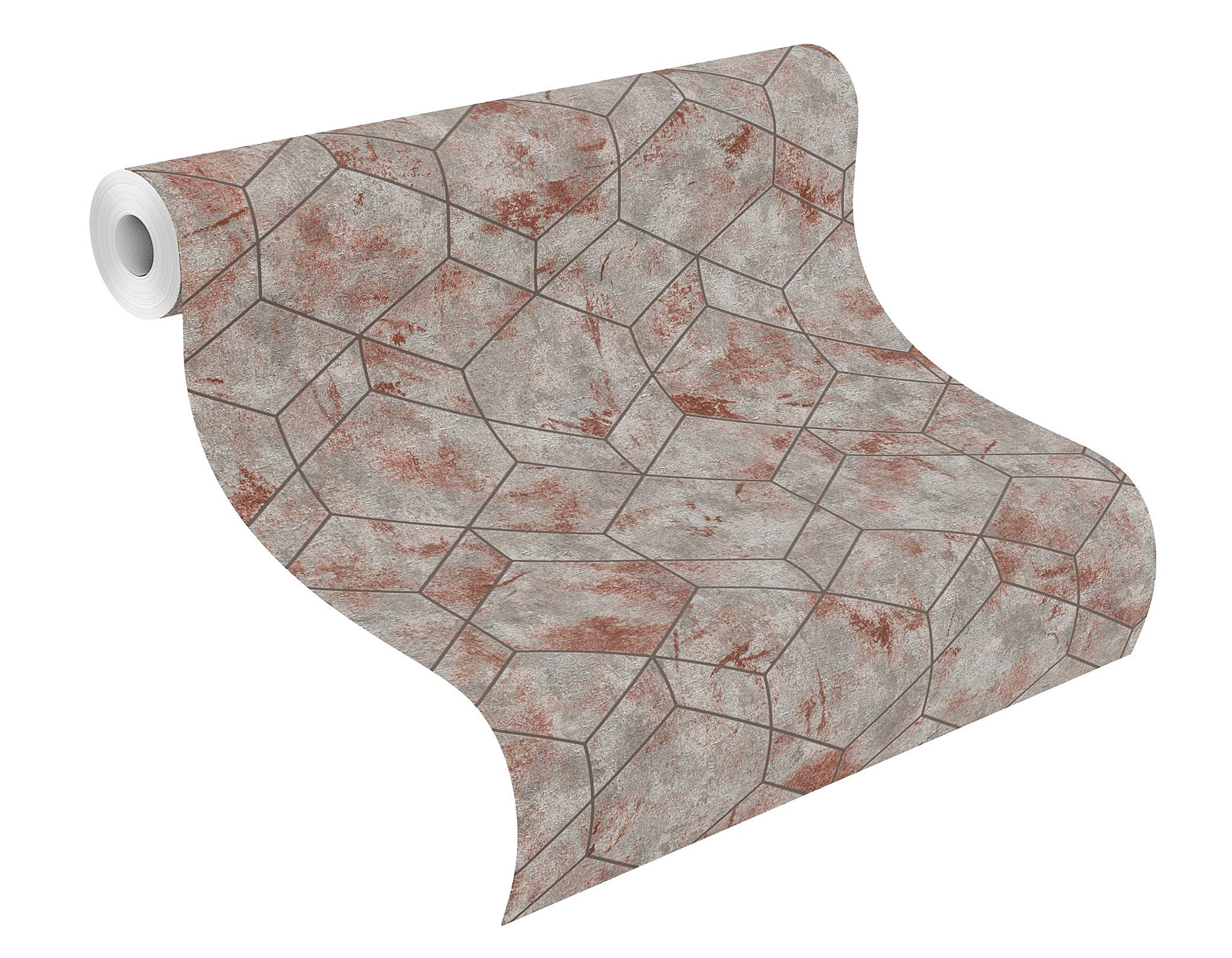 Rasch Vliestapete Andy Wand Betonwand Grafik 649628