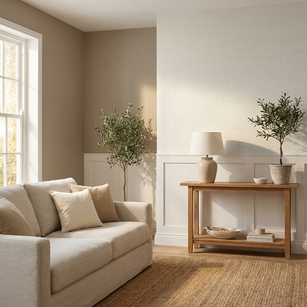 BN Walls Vliestapete Balade beige Unitapete 66004