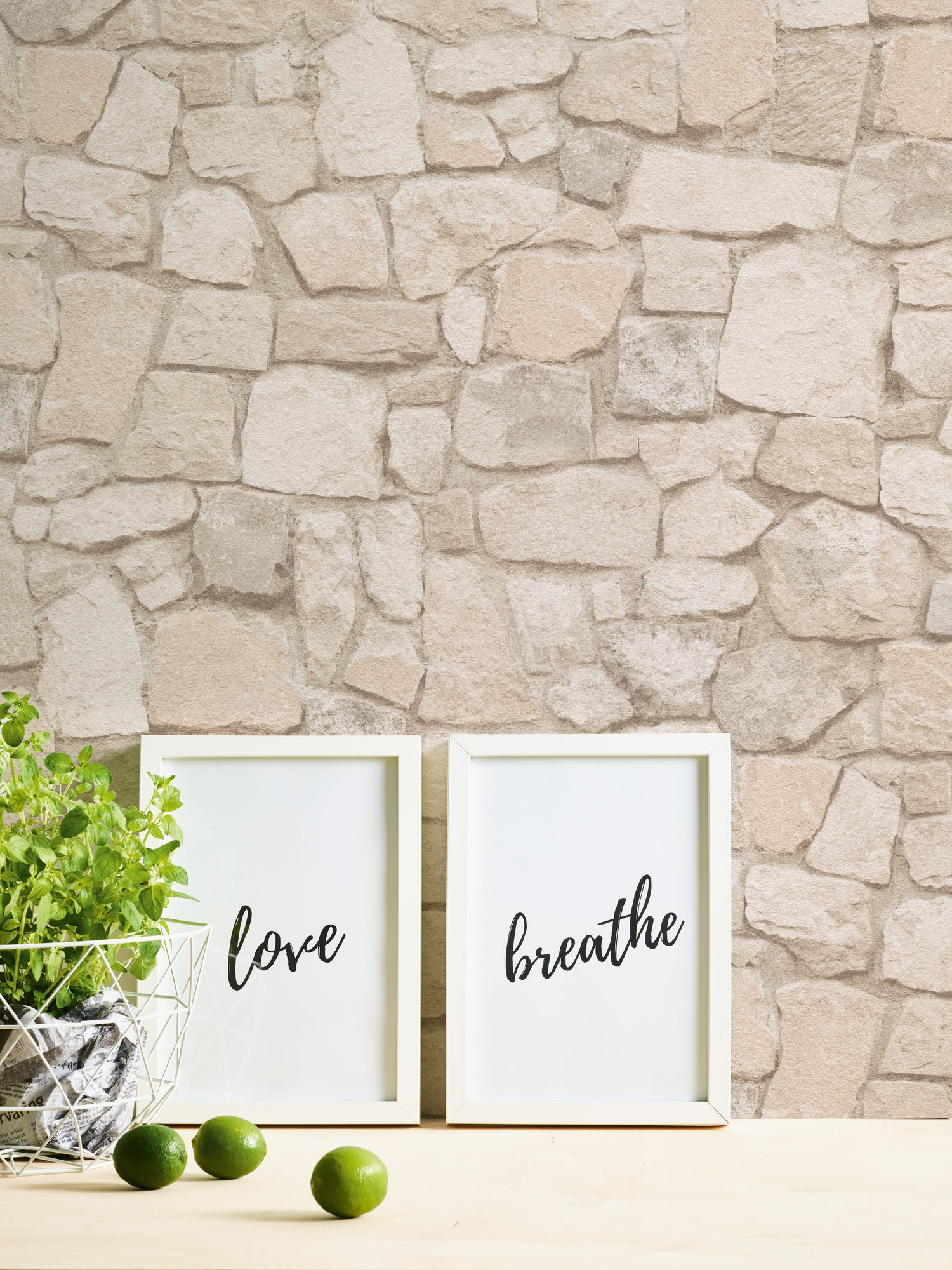 AS Tapete Il Decoro Steintapete Natursteinmauer Beige 692429