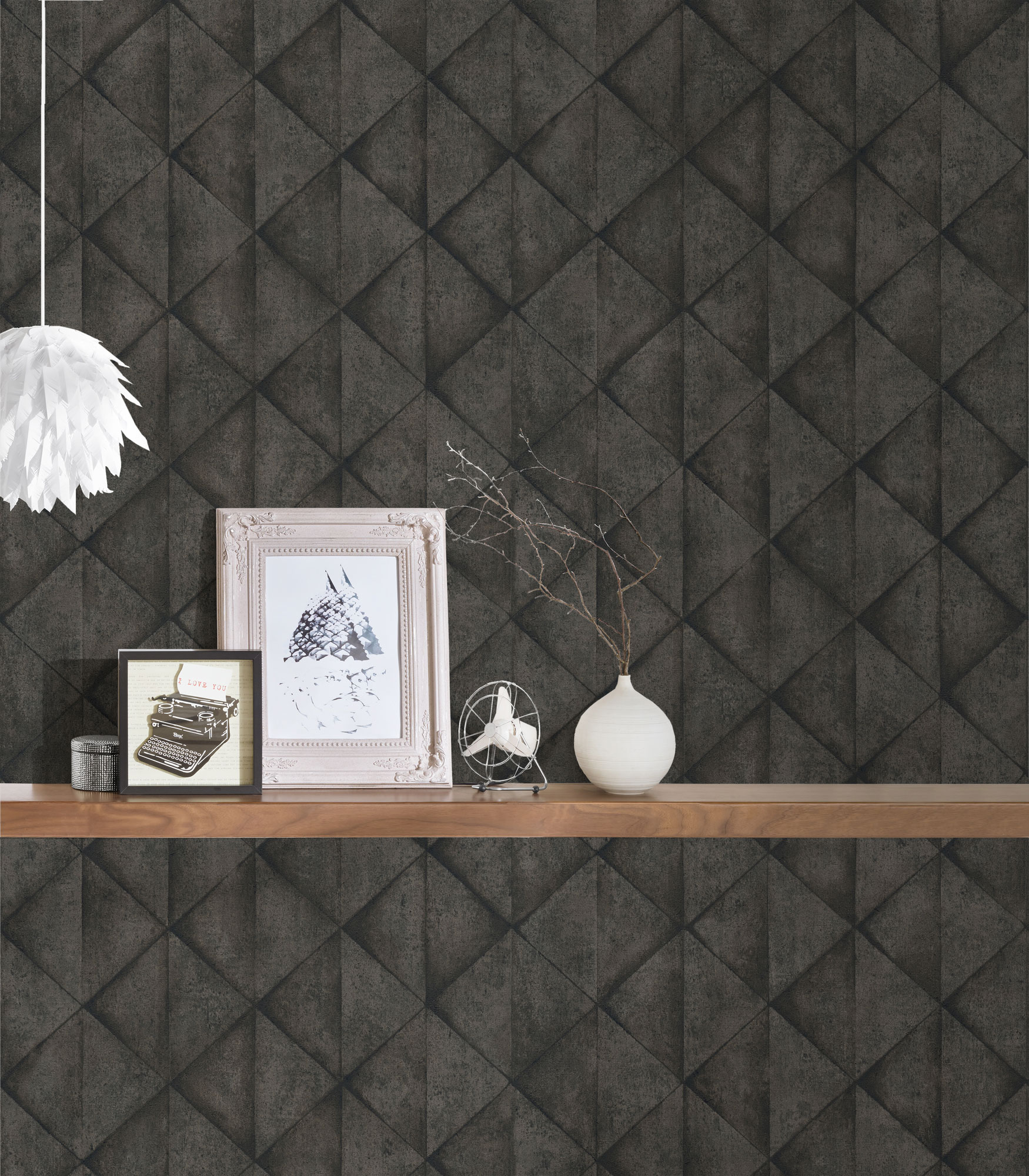 AS Vliestapete Industrial Designtapete grau 377425