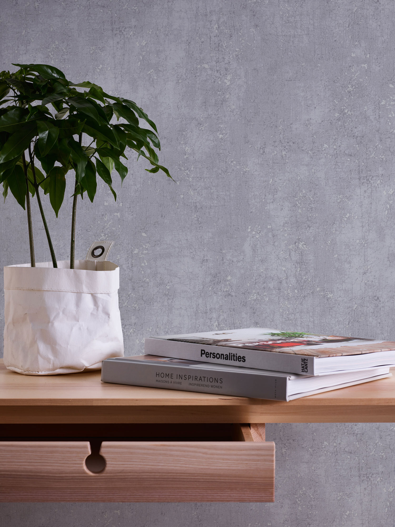 AS Vliestapete Titanium 3 Betonoptik dunkelgrau 378402