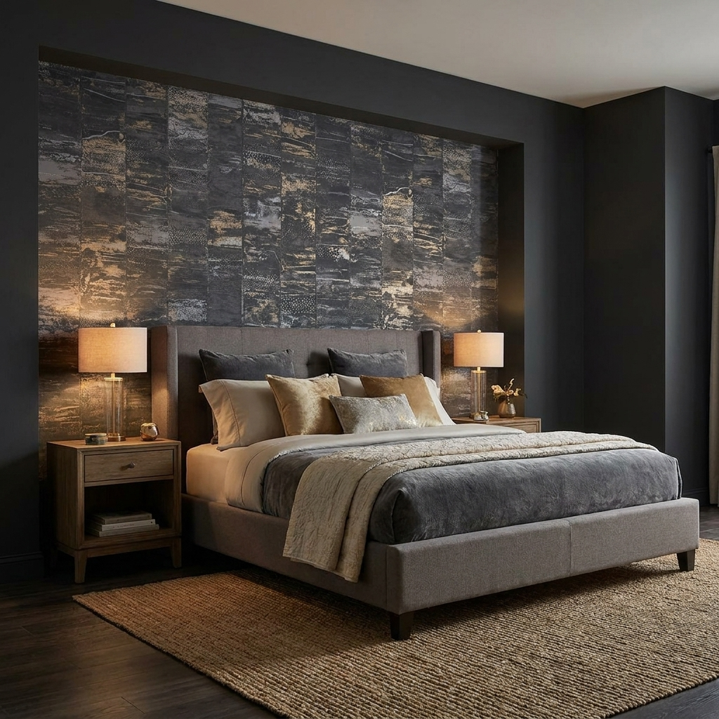 BN Walls Vliestapete Stylish grau 65204