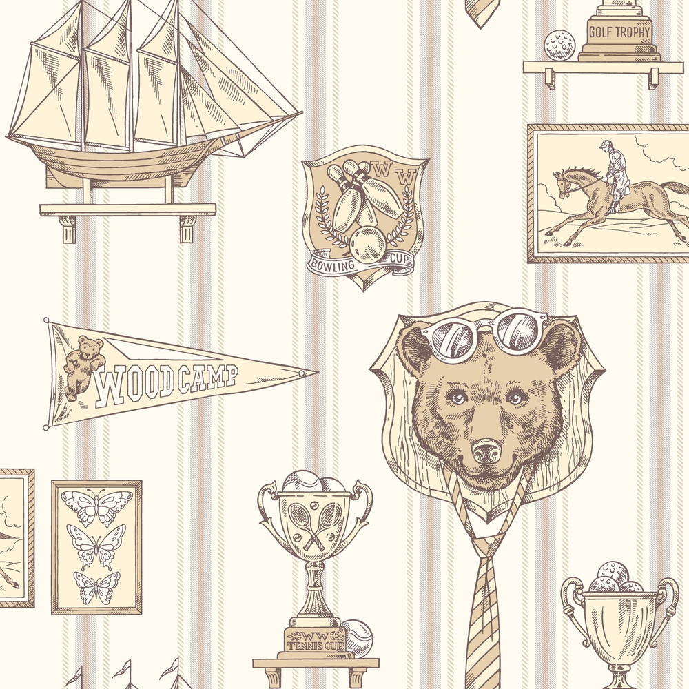 Grandeco Vliestapete Jack´n Rose Junior JR2302