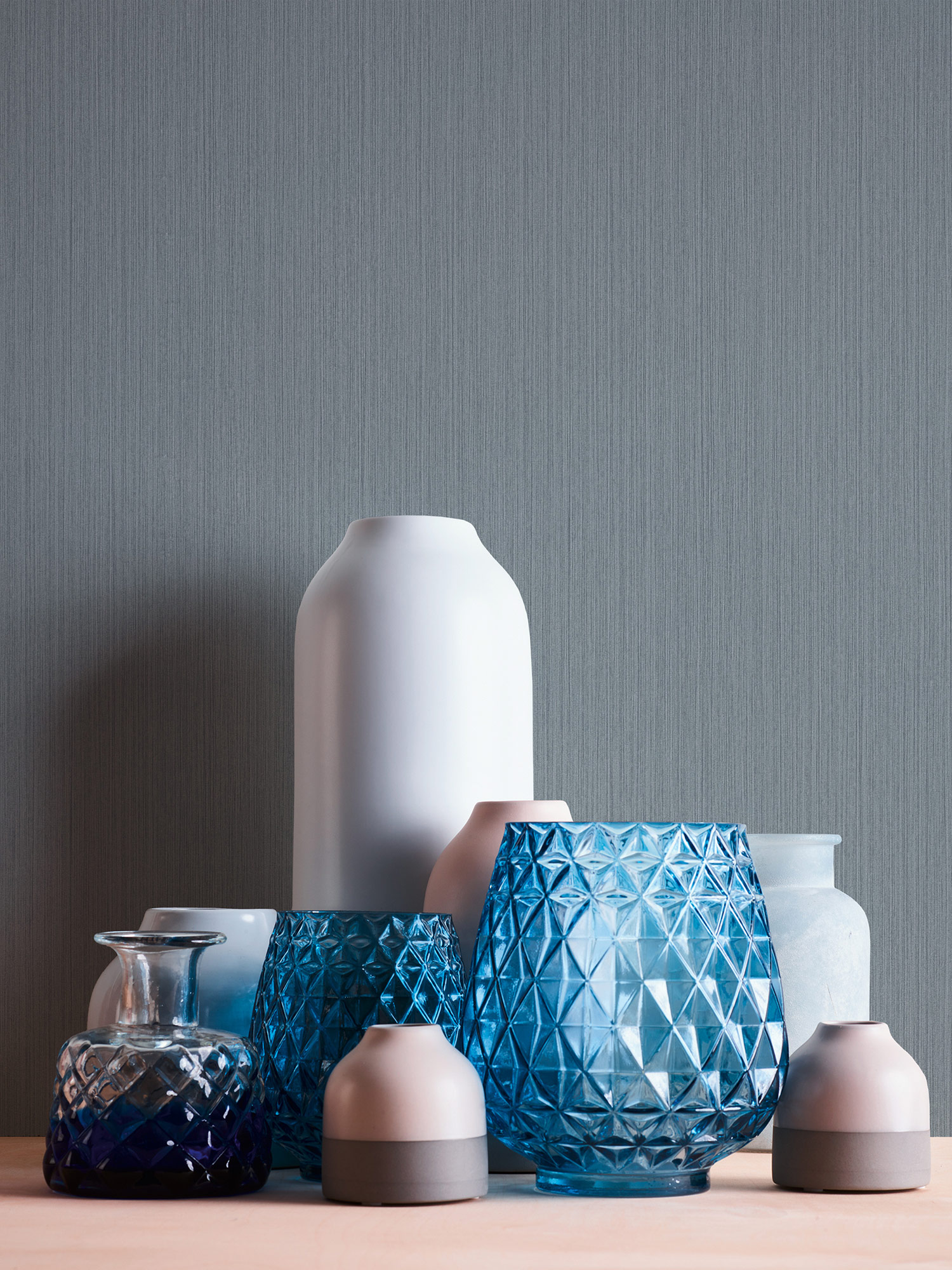 AS Vliestapete Michalsky 4 Unitapete grau 379871