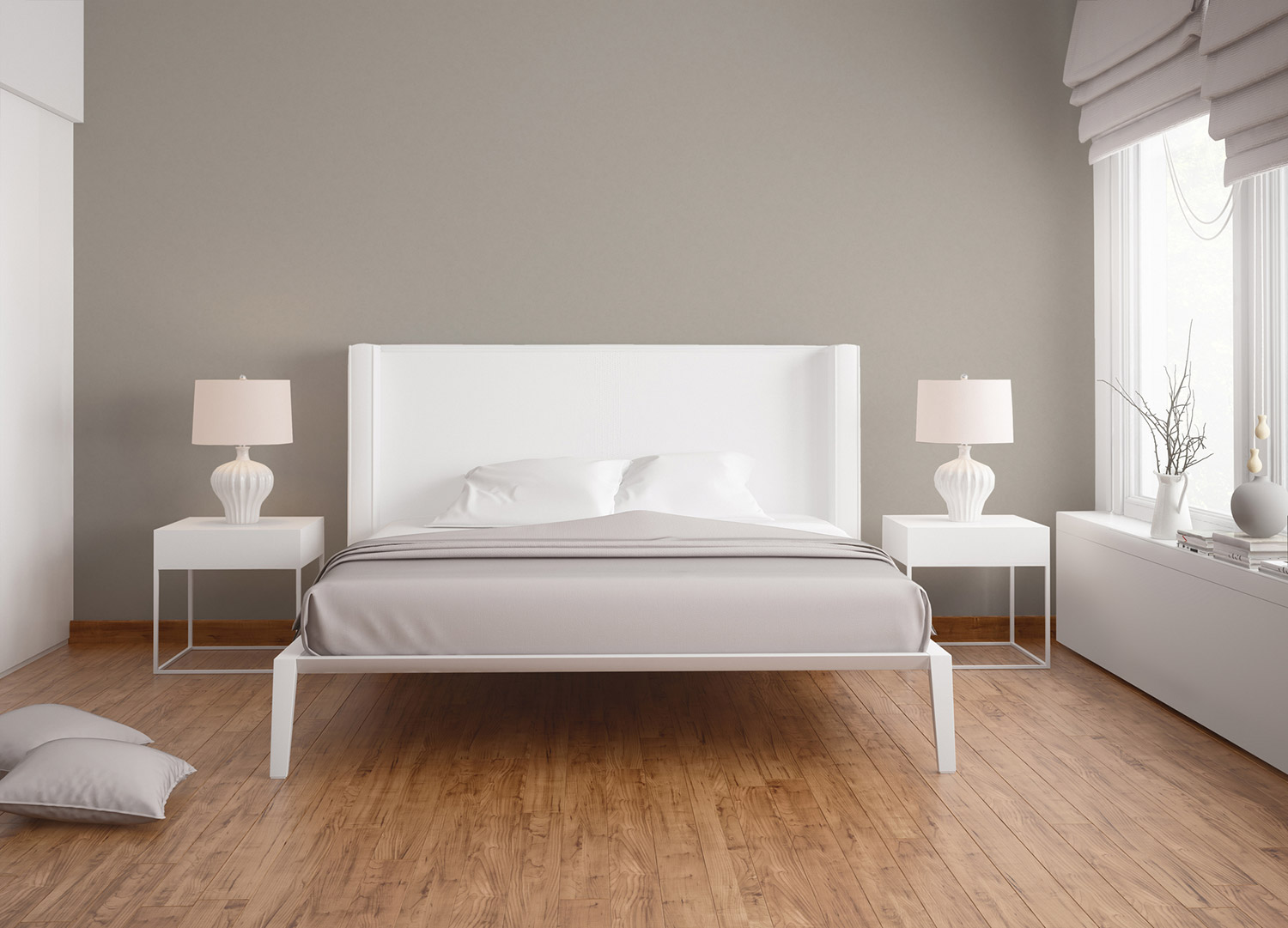 AS Vliestapete New Life Unitapete grau 376954