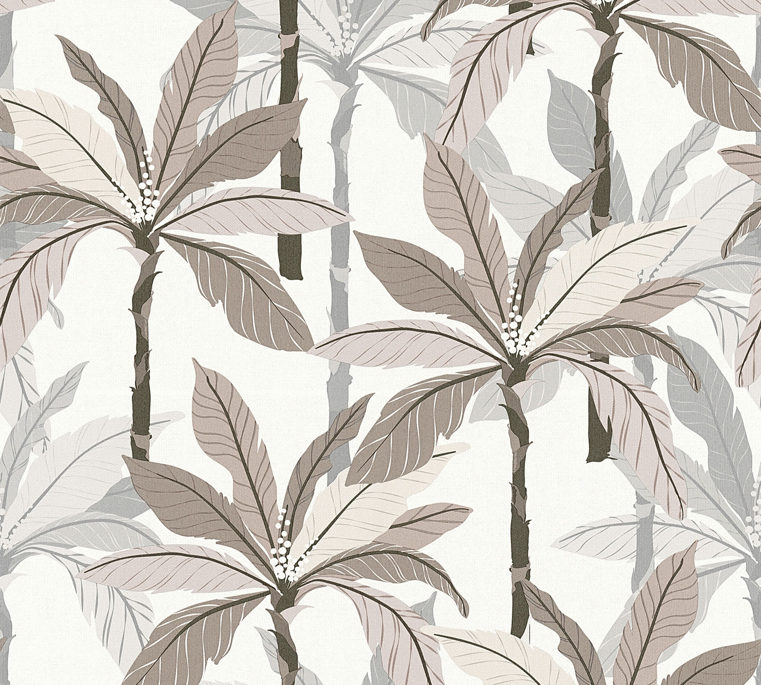 AS Création Vliestapete Geo Nordic weiss 375305