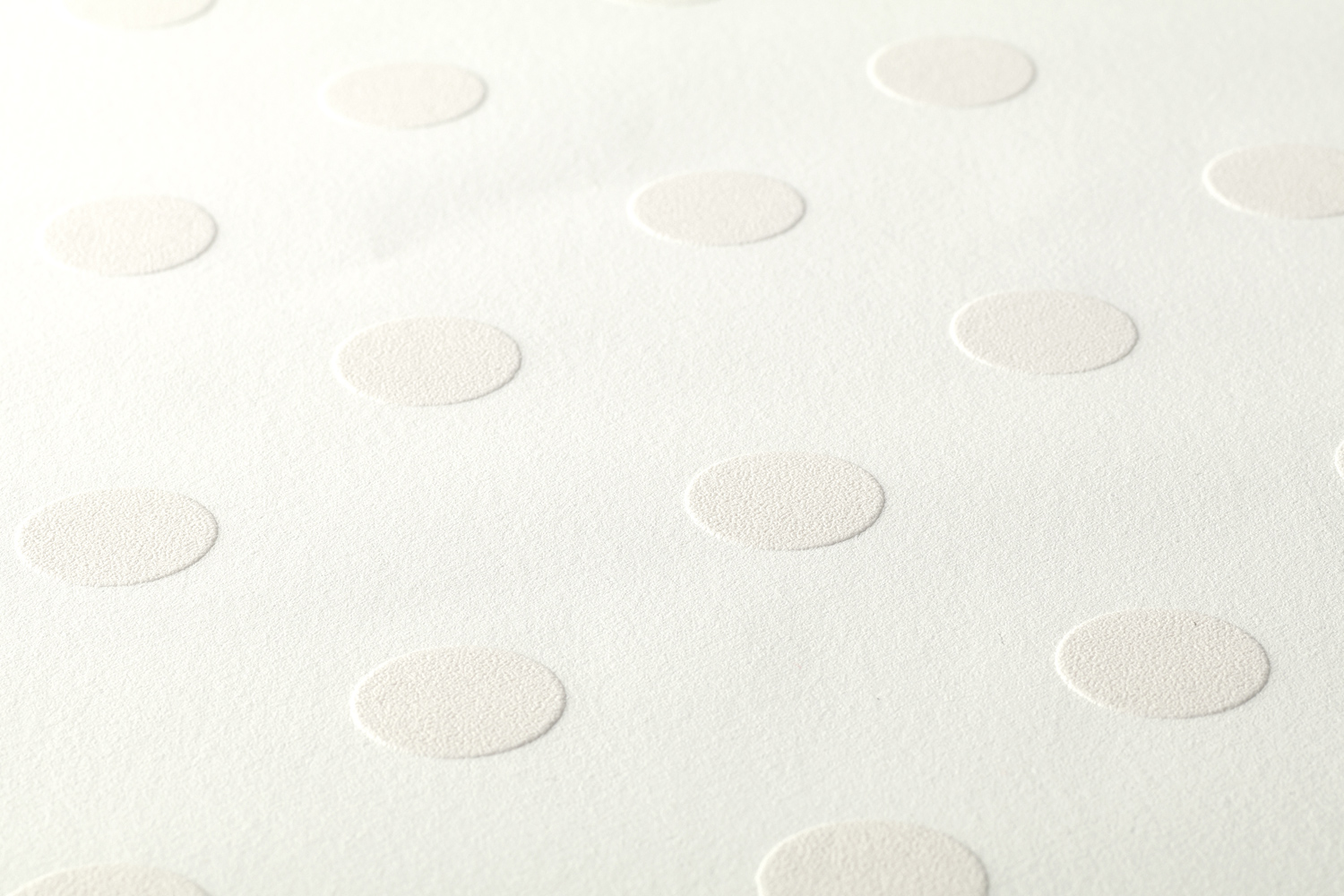 Thomas Vliestapete Dots weiss/beige TLT010 - 363362