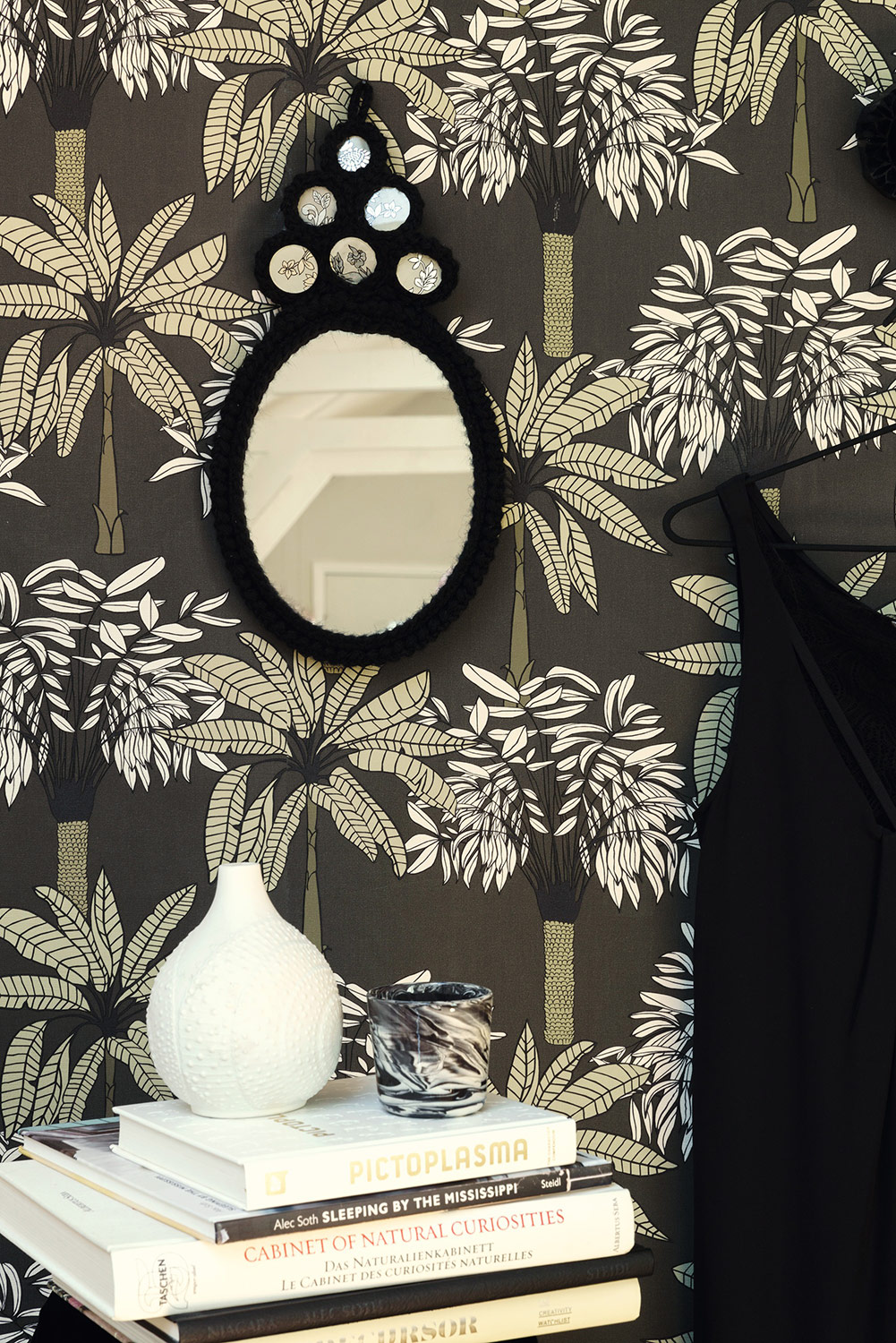 Rasch Vliestapete Club Botanique Palmen braun 537840