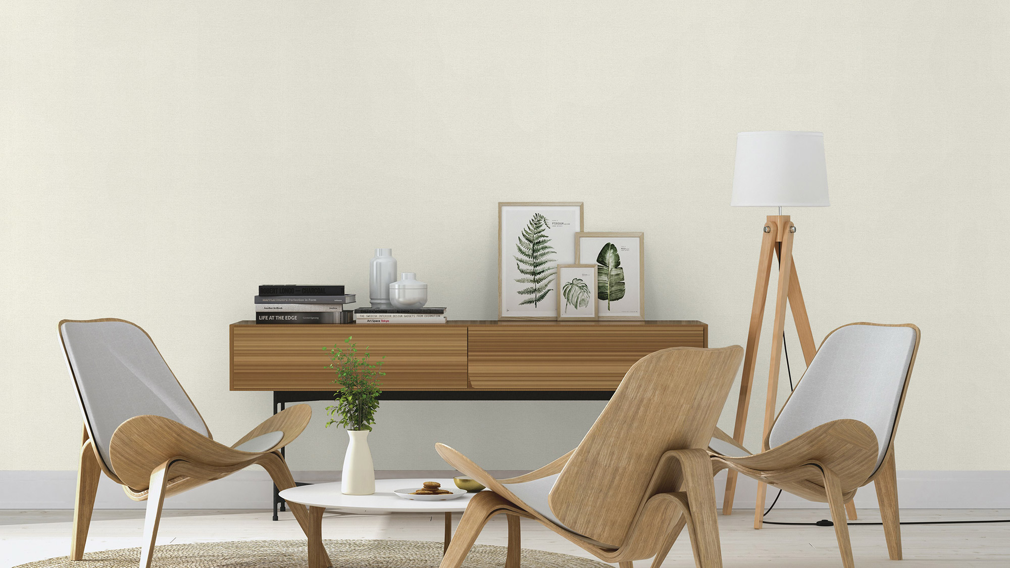 Rasch Vliestapete Andy Wand Uni 650501