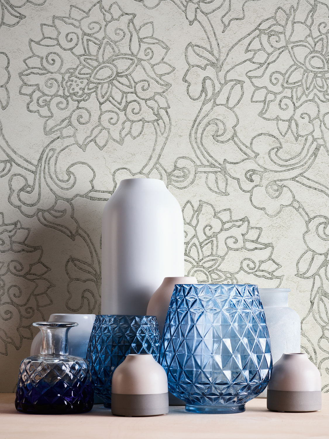 AS Création Vliestapete Asian Fusion metallic 374702