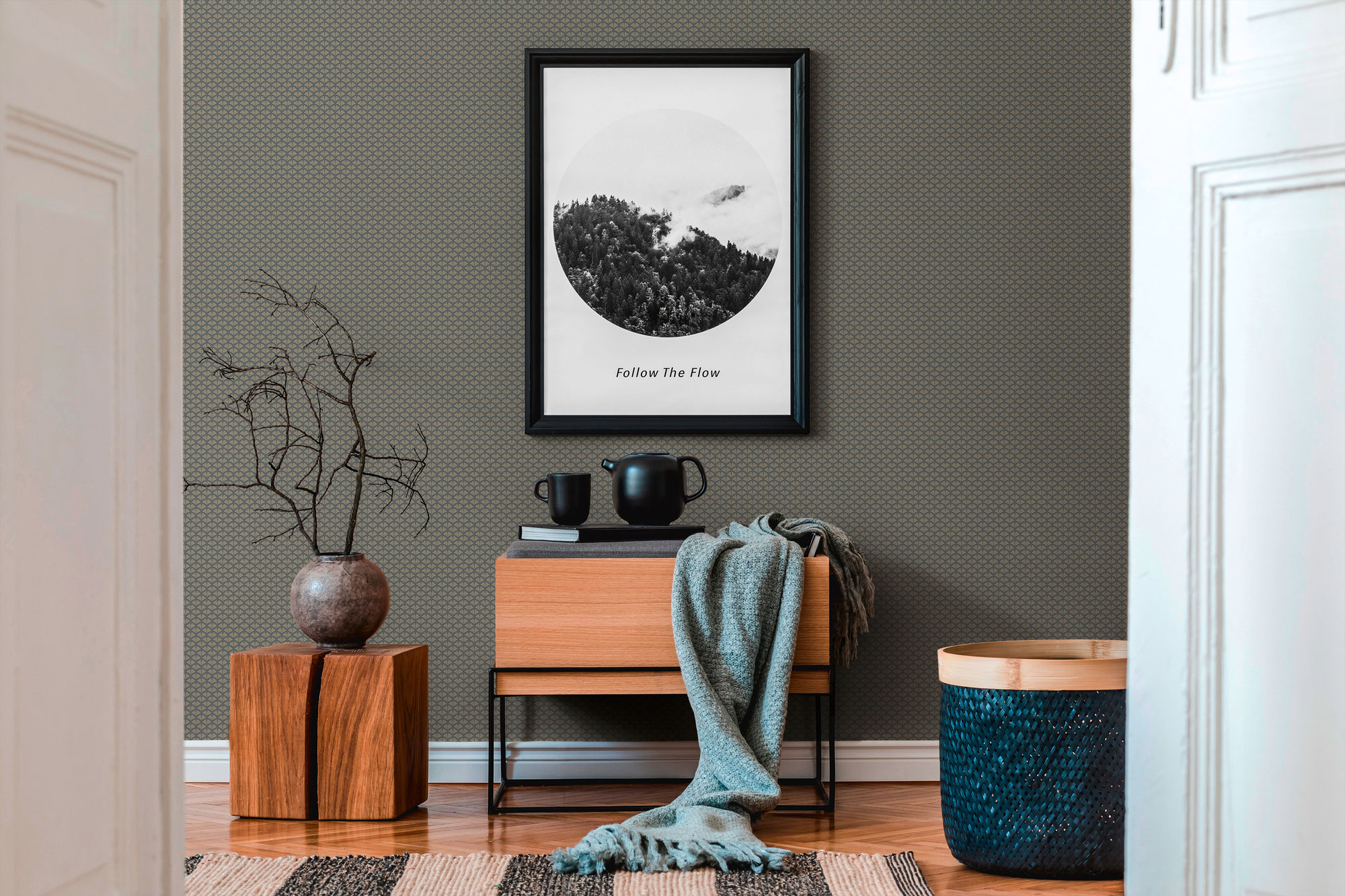 AS Vliestapete Trendwall 2 Designertapete metallic 379583