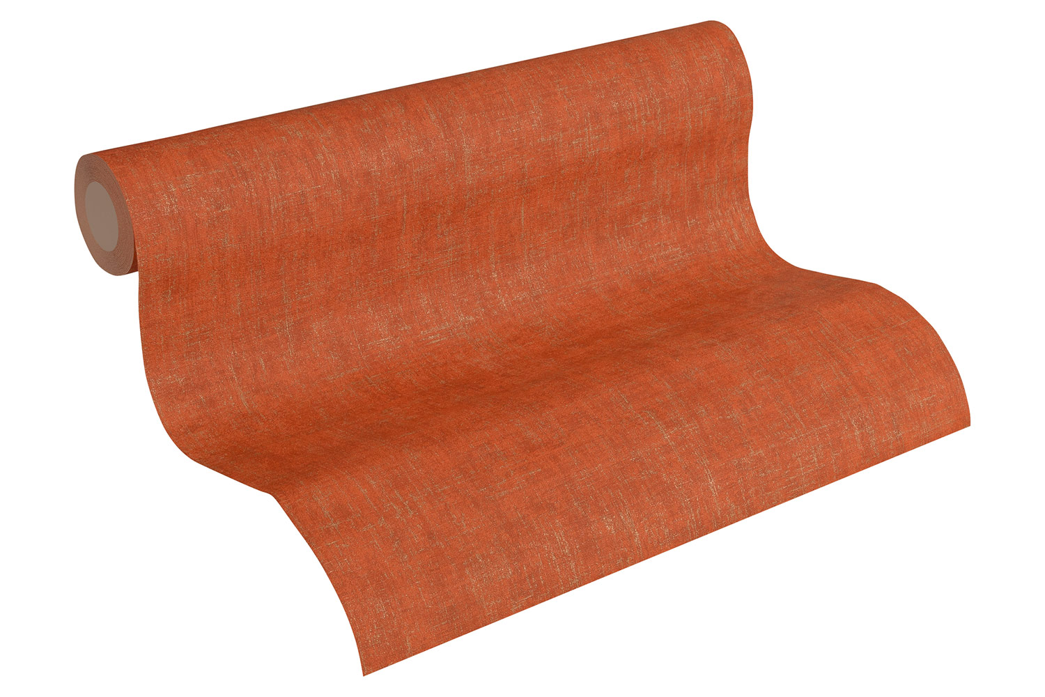 AS Vliestapete Grennery Unitapete rot silber 322621
