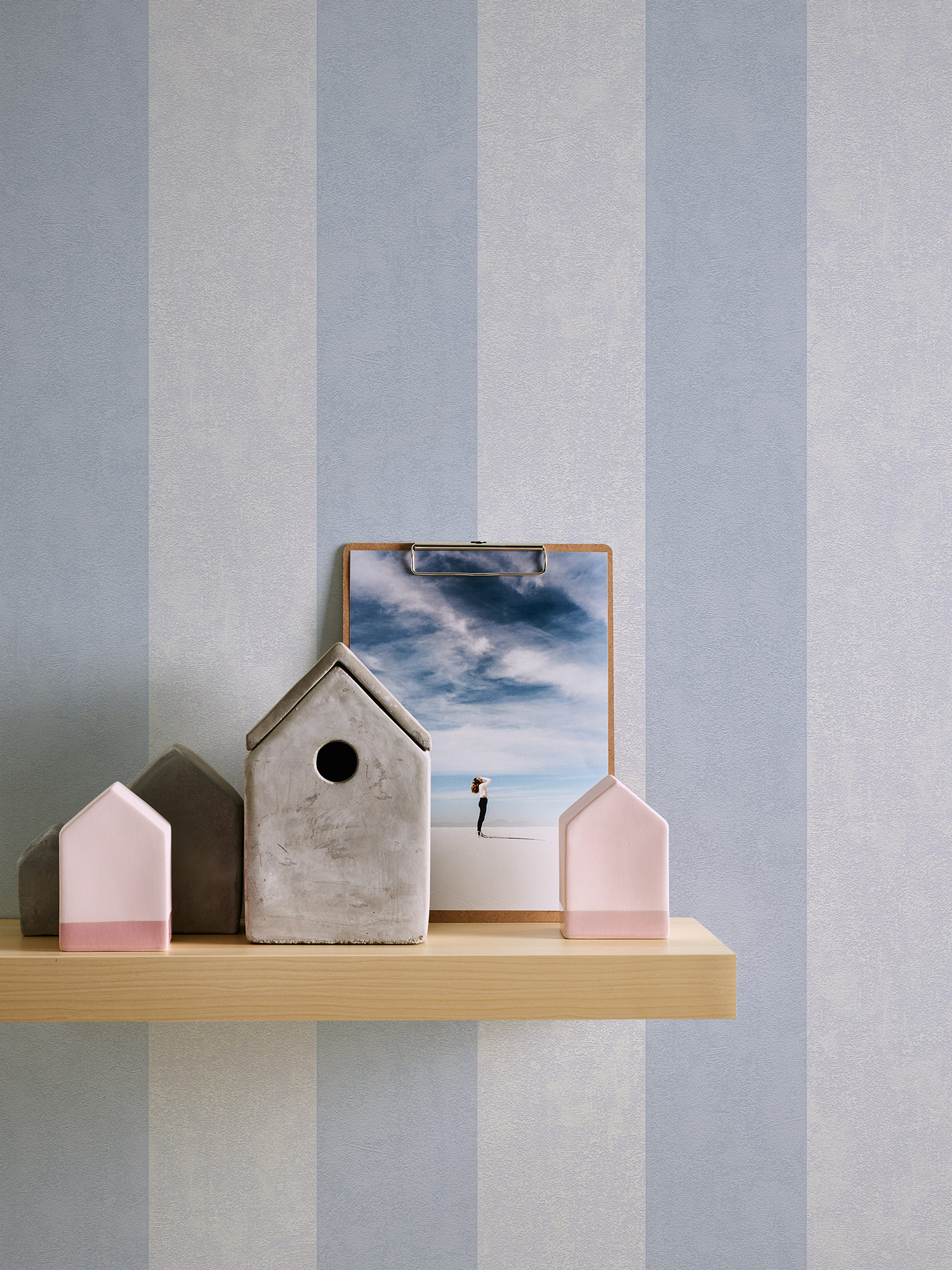 Thomas Vliestapete Blockstreifen blau TLT033 358928