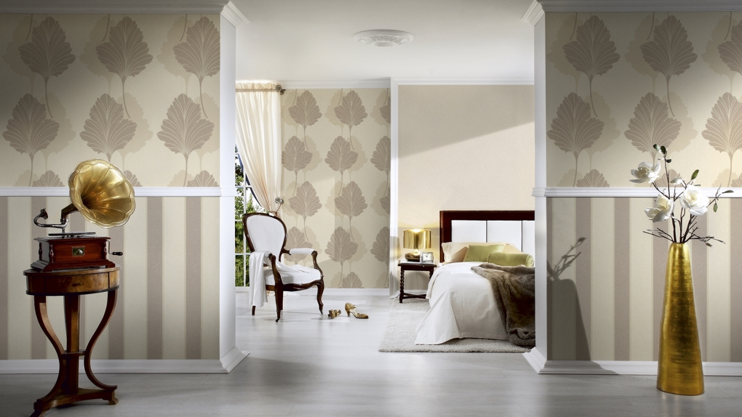 AS Vliestapete Fleece Royal Blatt 961922