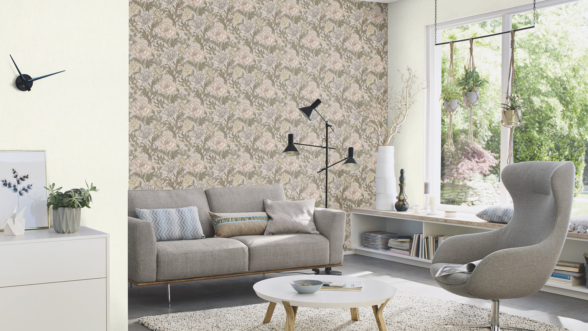 Rasch Vliestapete Salisbury Blumen 553123