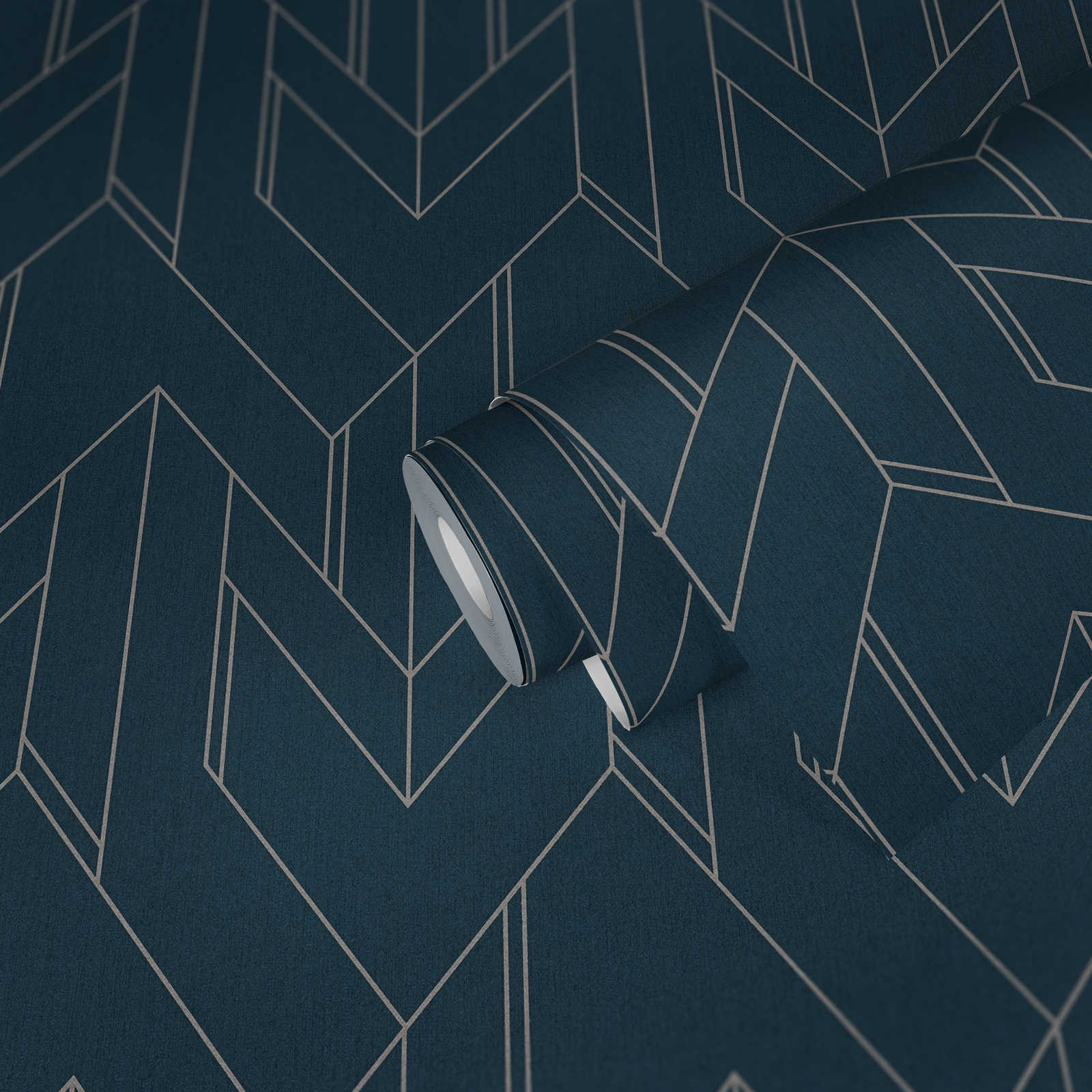 AS Vliestapete AP VILLA blau 373695