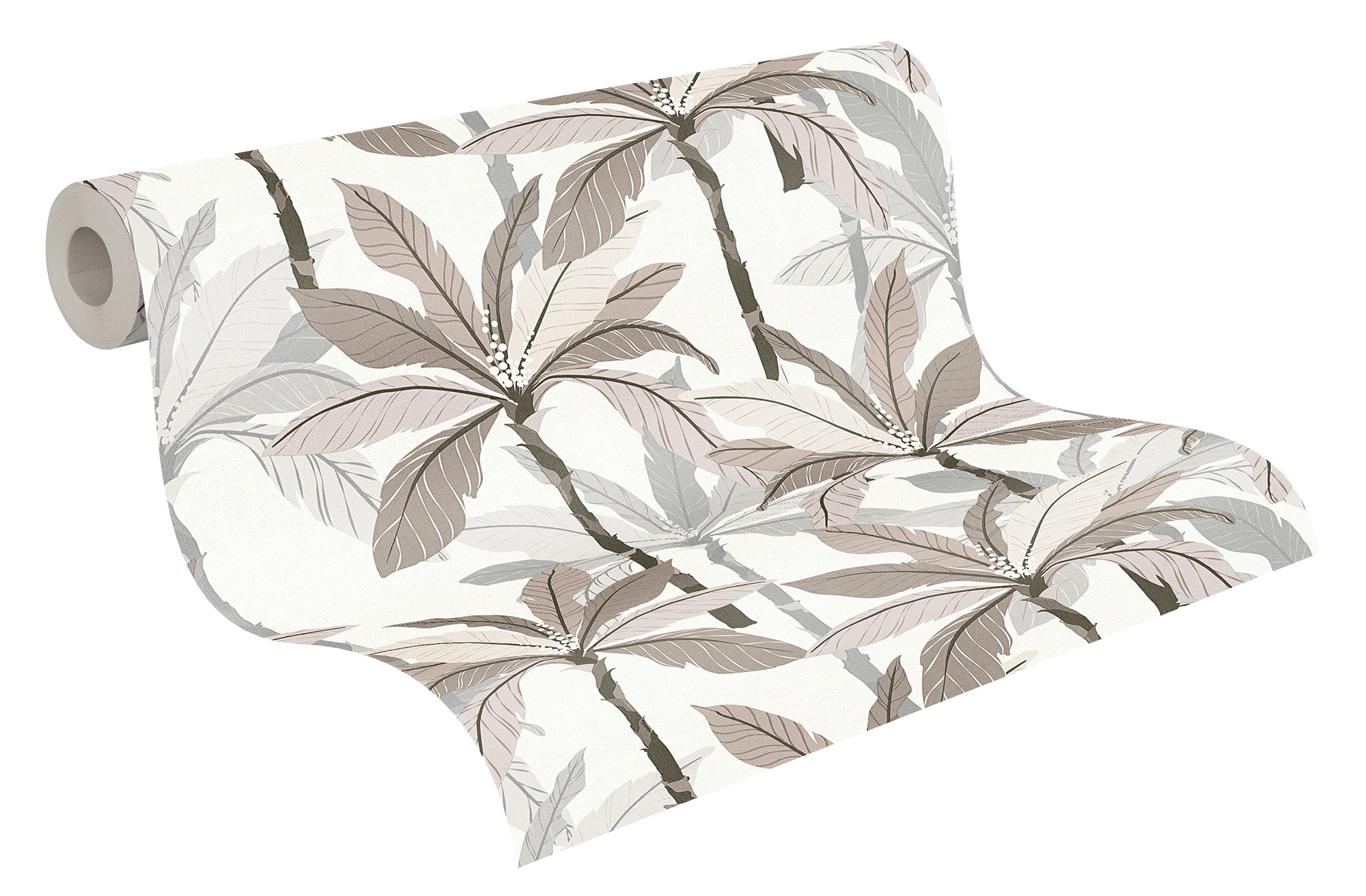 AS Création Vliestapete Geo Nordic weiss 375305