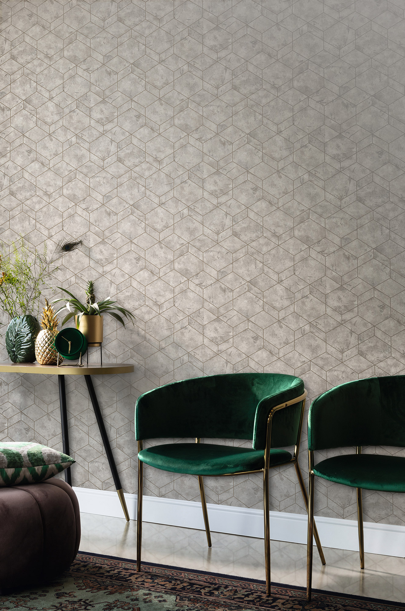 Rasch Vliestapete Andy Wand Betonwand Grafik 649642