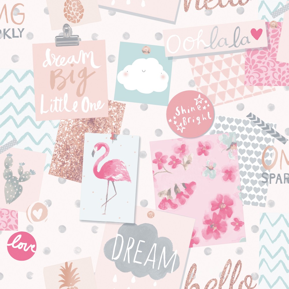 Grandeco Vliestapete Little Ones LO2401