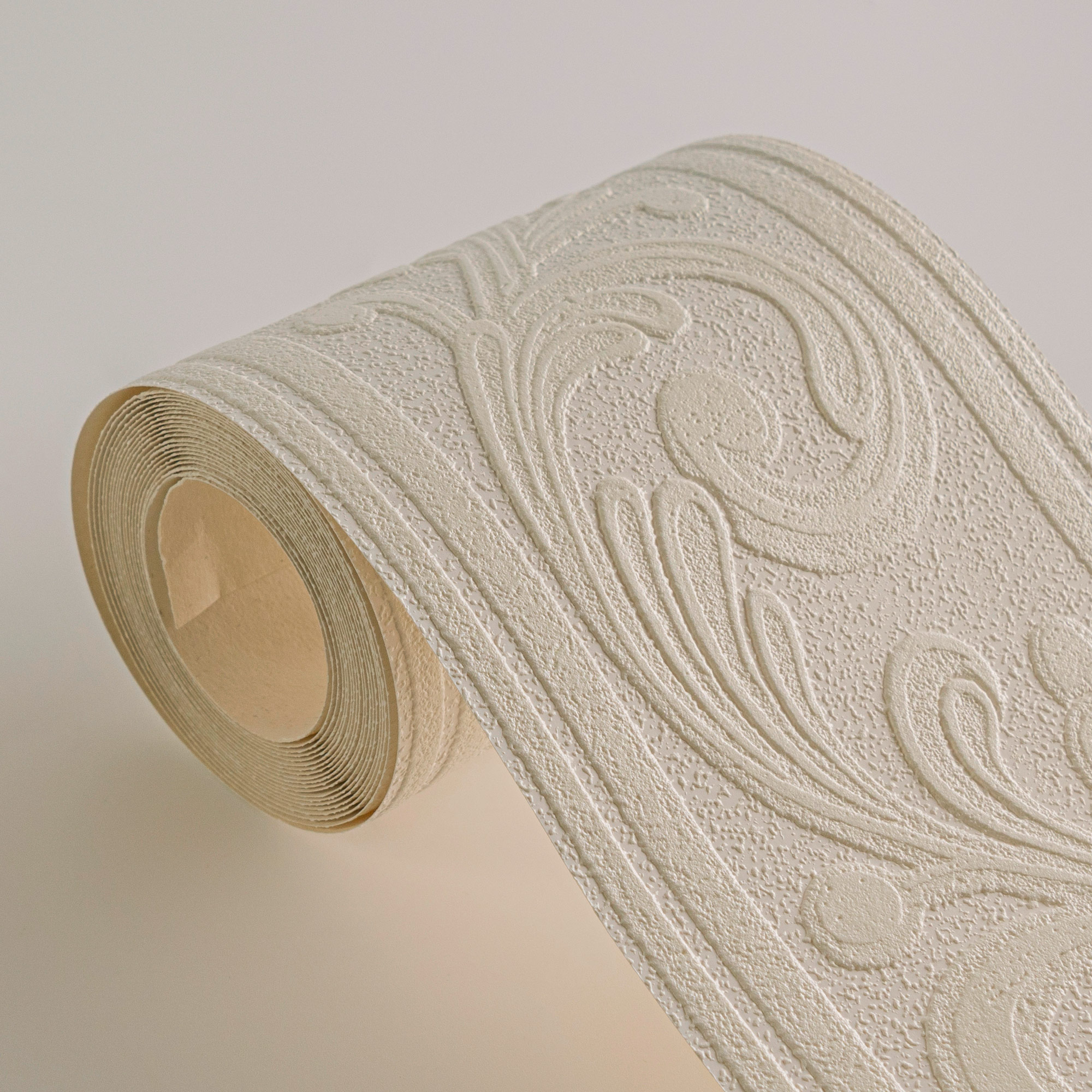 AS Création Borte Only Borders 11 Barock Ranke weiss 639615