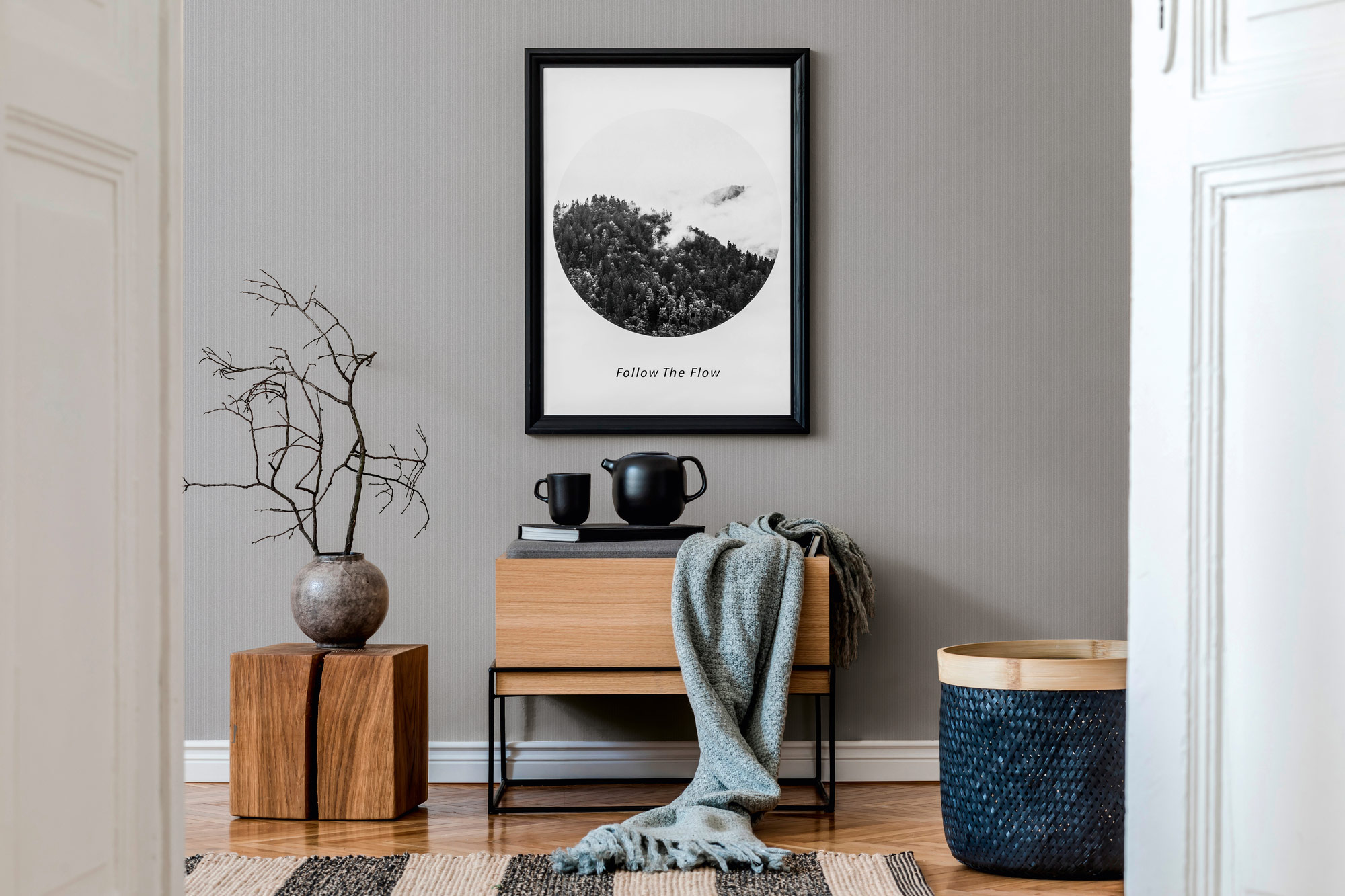 AS Vliestapete grau Unis New Elegance 375505