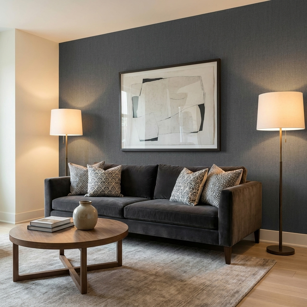 BN Walls Vliestapete Stylish Unitapete braun 65012