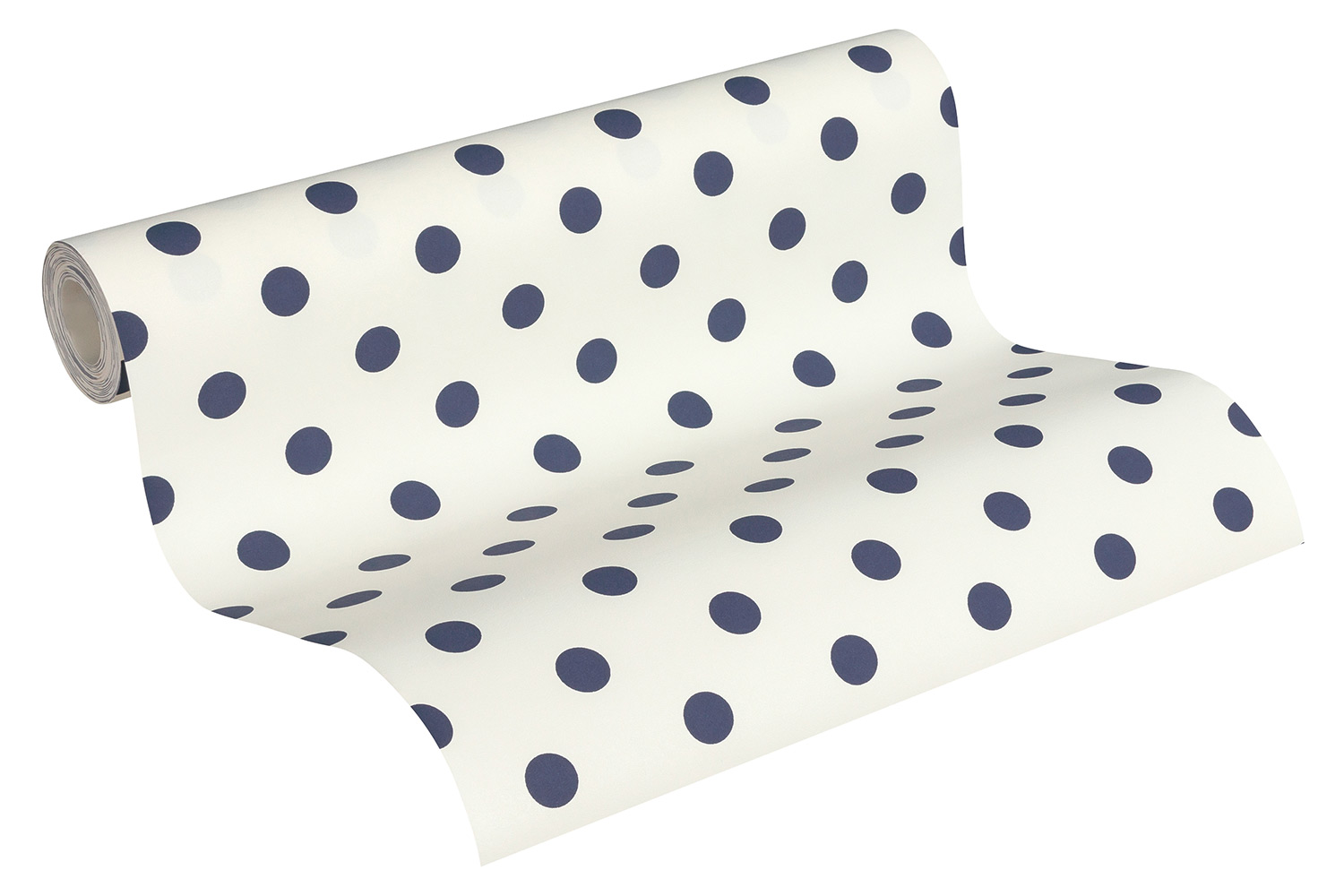 Thomas Vliestapete Dots weiss/blau TLT024 - 363367