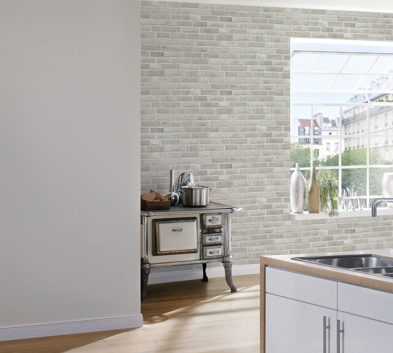 AS Création Vliestapete Trendwall Stein Mauer 371601 TLT023